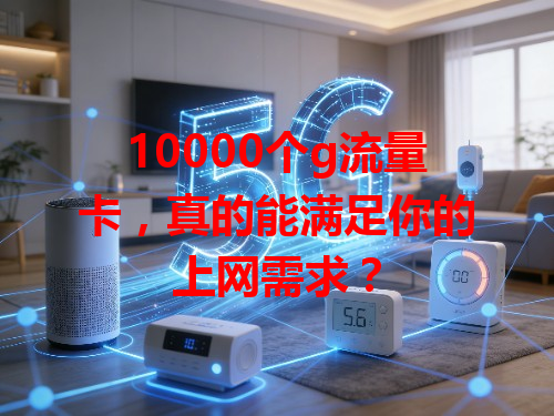 10000个g流量卡，真的能满足你的上网需求？
