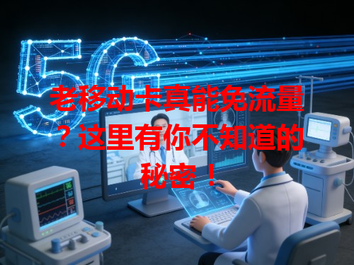 老移动卡真能免流量？这里有你不知道的秘密！
