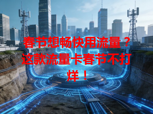 春节想畅快用流量？这款流量卡春节不打烊！