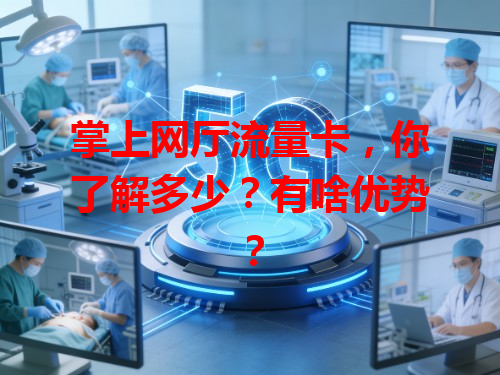 掌上网厅流量卡，你了解多少？有啥优势？