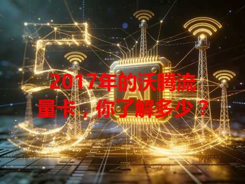 2017年的沃腾流量卡，你了解多少？