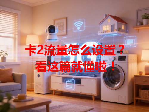 卡2流量怎么设置？看这篇就懂啦！