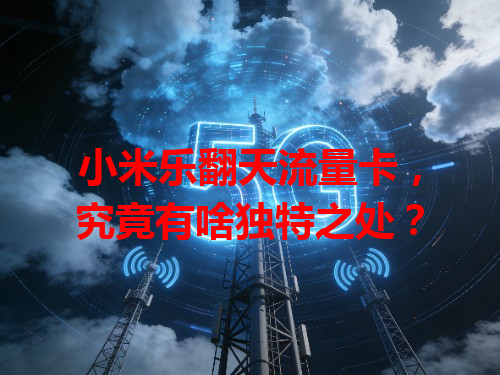 小米乐翻天流量卡，究竟有啥独特之处？