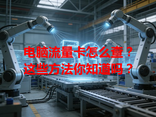 电脑流量卡怎么查？这些方法你知道吗？