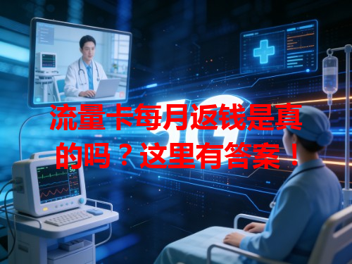 流量卡每月返钱是真的吗？这里有答案！