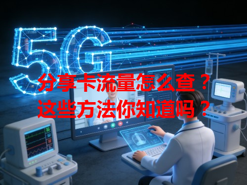 分享卡流量怎么查？这些方法你知道吗？