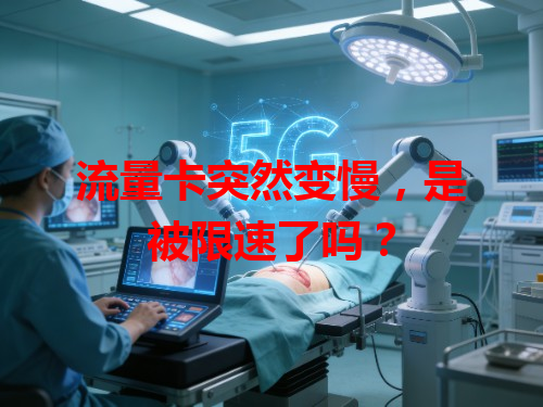 流量卡突然变慢，是被限速了吗？