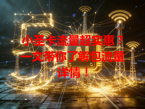 小圣卡流量超实惠？一文带你了解包流量详情！