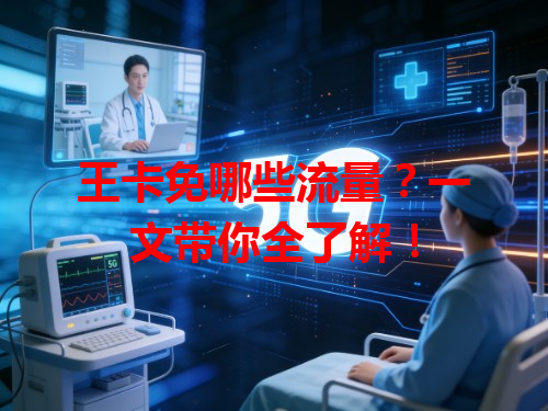 王卡免哪些流量？一文带你全了解！