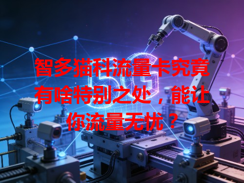 智多猫科流量卡究竟有啥特别之处，能让你流量无忧？
