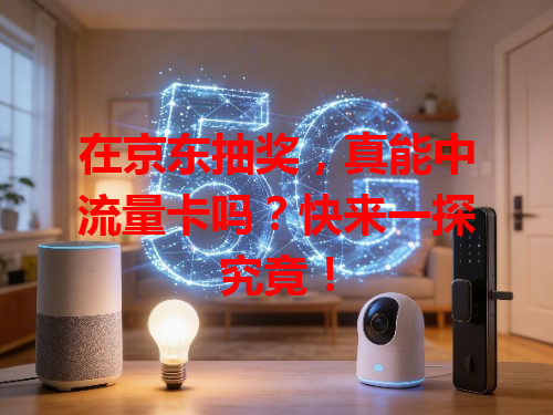 在京东抽奖，真能中流量卡吗？快来一探究竟！