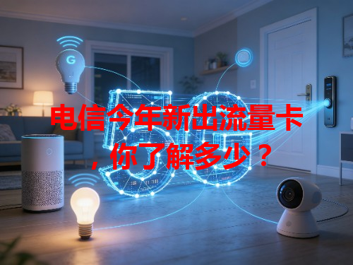 电信今年新出流量卡，你了解多少？