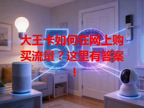 大王卡如何在网上购买流量？这里有答案！