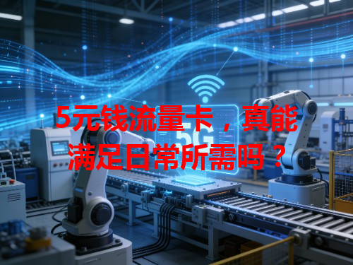 5元钱流量卡，真能满足日常所需吗？