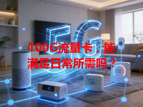 100G流量卡，能满足日常所需吗？