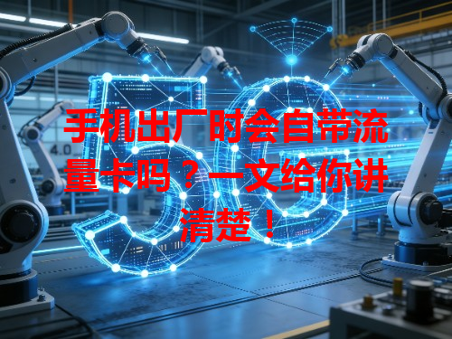 手机出厂时会自带流量卡吗？一文给你讲清楚！