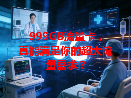 999GB流量卡，真能满足你的超大流量需求？