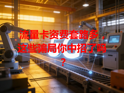 流量卡资费套路多，这些骗局你中招了吗？