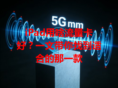 iPad用啥流量卡好？一文带你找到适合的那一款
