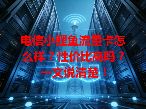 电信小鲤鱼流量卡怎么样？性价比高吗？一文说清楚！