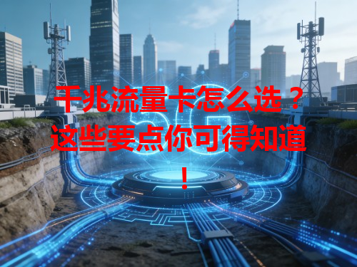 千兆流量卡怎么选？这些要点你可得知道！