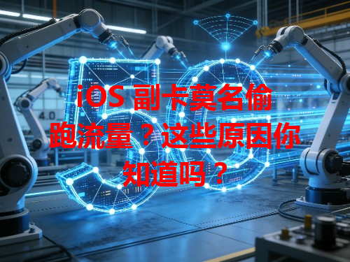 iOS 副卡莫名偷跑流量？这些原因你知道吗？