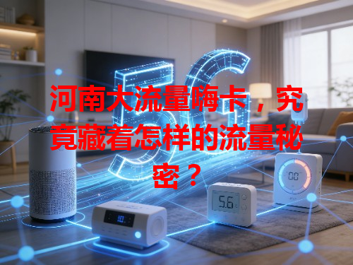 河南大流量嗨卡，究竟藏着怎样的流量秘密？