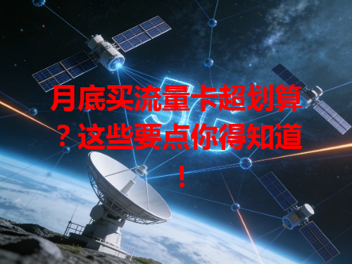 月底买流量卡超划算？这些要点你得知道！