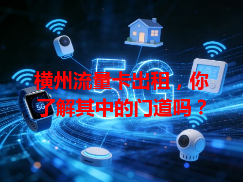 横州流量卡出租，你了解其中的门道吗？