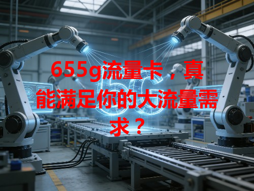 655g流量卡，真能满足你的大流量需求？