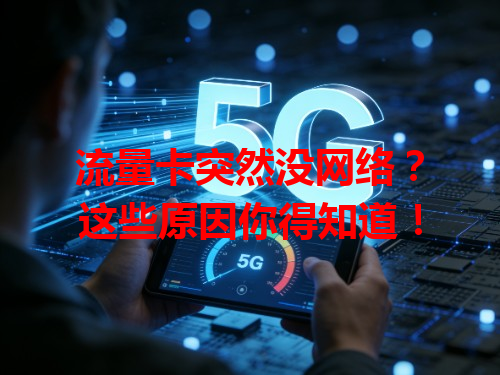 流量卡突然没网络？这些原因你得知道！