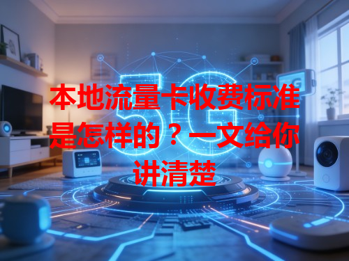 本地流量卡收费标准是怎样的？一文给你讲清楚