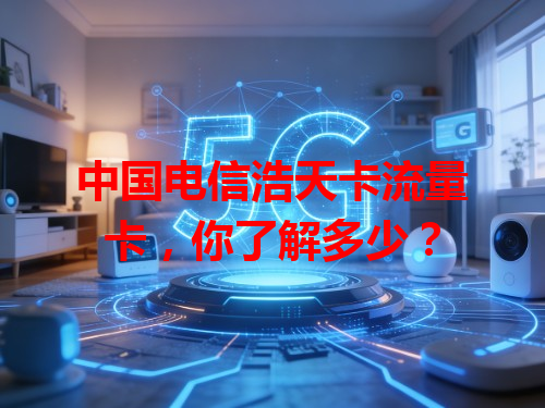 中国电信浩天卡流量卡，你了解多少？