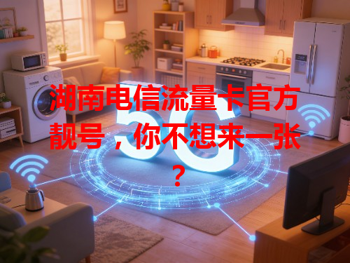 湖南电信流量卡官方靓号，你不想来一张？