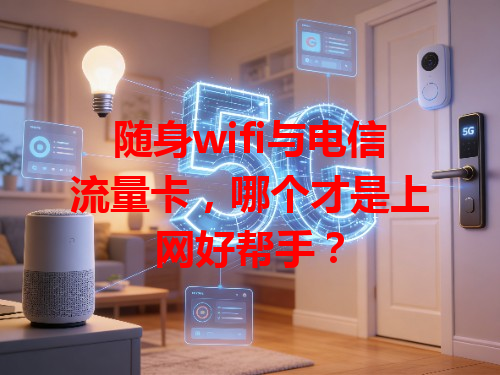 随身wifi与电信流量卡，哪个才是上网好帮手？