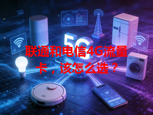 联通和电信4G流量卡，该怎么选？