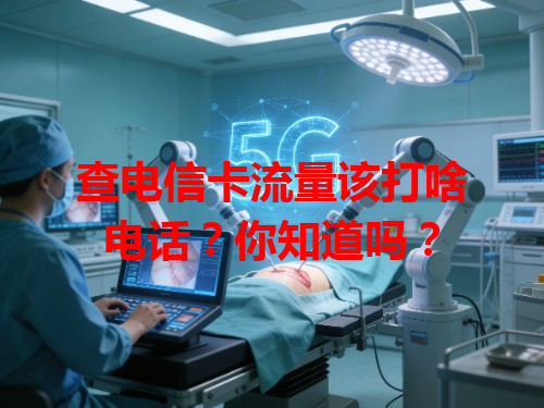 查电信卡流量该打啥电话？你知道吗？