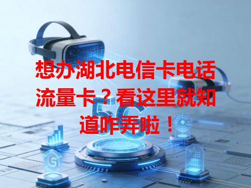 想办湖北电信卡电话流量卡？看这里就知道咋弄啦！