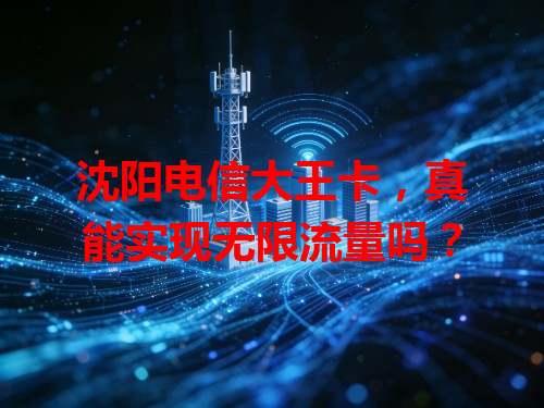 沈阳电信大王卡，真能实现无限流量吗？