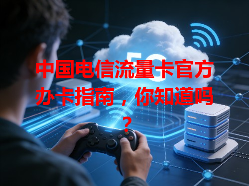中国电信流量卡官方办卡指南，你知道吗？
