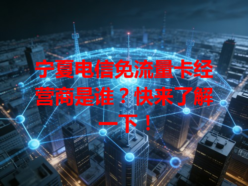 宁夏电信免流量卡经营商是谁？快来了解一下！
