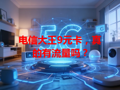 电信大王9元卡，真的有流量吗？