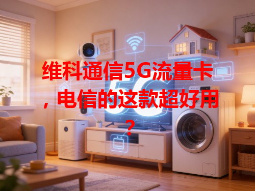 维科通信5G流量卡，电信的这款超好用？
