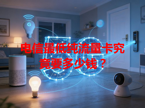 电信最低纯流量卡究竟要多少钱？