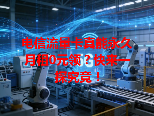 电信流量卡真能永久月租0元领？快来一探究竟！