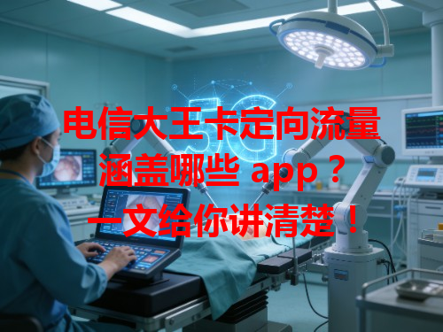 电信大王卡定向流量涵盖哪些 app？一文给你讲清楚！