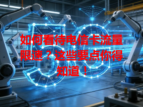 如何看待电信卡流量限速？这些要点你得知道！