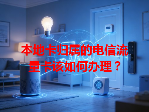 本地卡归属的电信流量卡该如何办理？