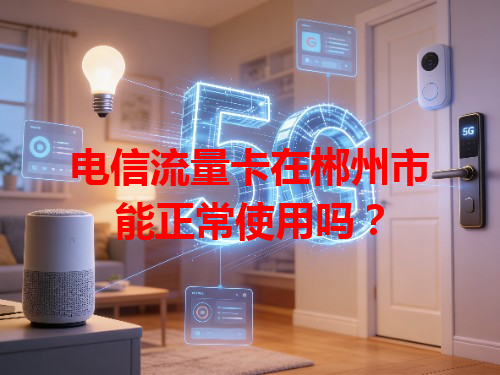 电信流量卡在郴州市能正常使用吗？