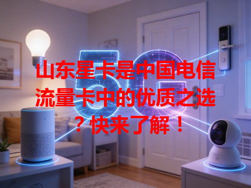 山东星卡是中国电信流量卡中的优质之选？快来了解！